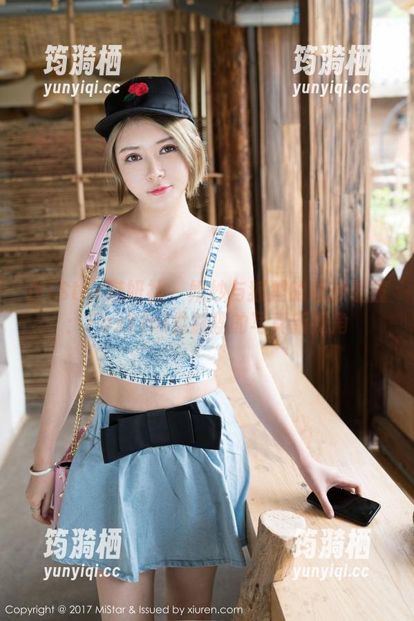 MiStar魅妍社 - 婚纱与狐狸的奇妙碰撞：FoxYini孟狐狸的写真新视角