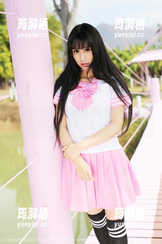 MyGirl美媛馆 - 伊小七MoMo的海边Photoshoot，作品现场有小螃蟹求带走！