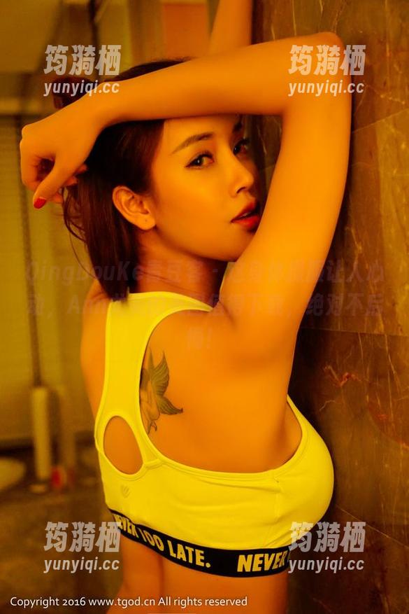 QingDouKe青豆客 - 这身体操服让人心动，Ann尤美的美图值得下载，绝对不后悔！