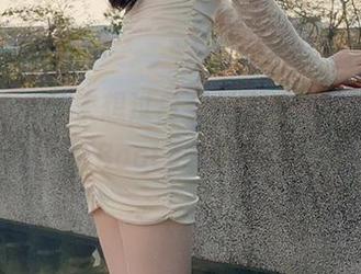 微密圈 – 从未想过白衬衫也能如此撩人，徐莉芝Booty，你可真会！