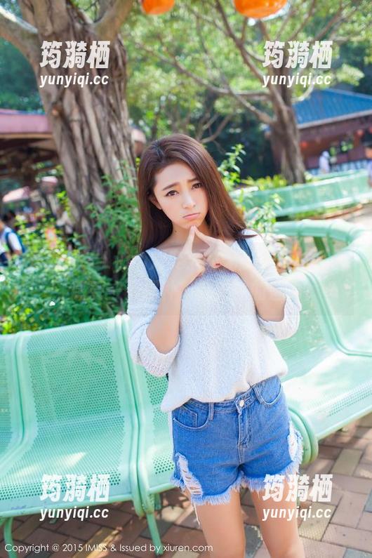 爱蜜社 - Lynn刘奕宁的无圣光女友图包：感受一下那种‘自然’的魅力。