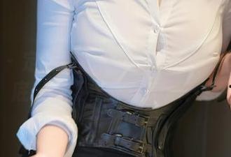 秀人网 – 定制版的陈芊儿制服写真：她到底是来工作还是来撩？！