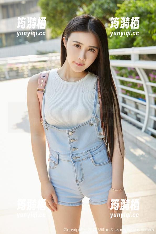 蜜桃社 - 陌子Mandy牛仔裤免费套图——这种诱惑，我说不出拒绝的理由。