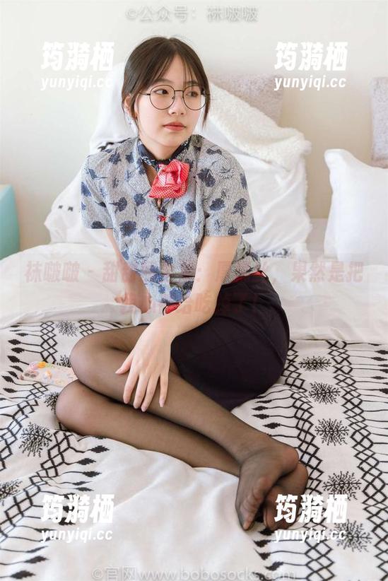 袜啵啵 - 甜甜圈全集：厚橘丝，果然是把我心都给吃掉了！